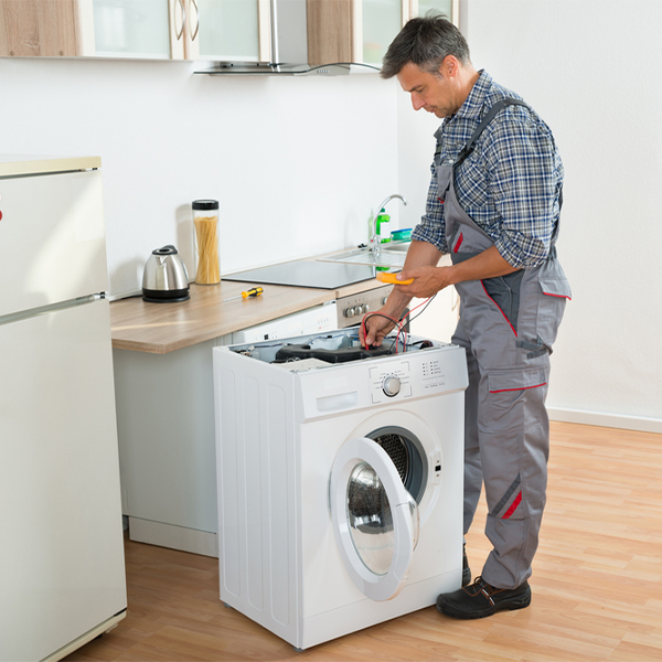 can you walk me through the steps of troubleshooting my washer issue in Walsh County ND